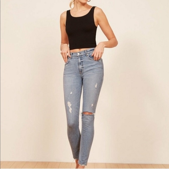 Reformation Denim - Reformation High & Skinny Jeans Distressed NWOT
